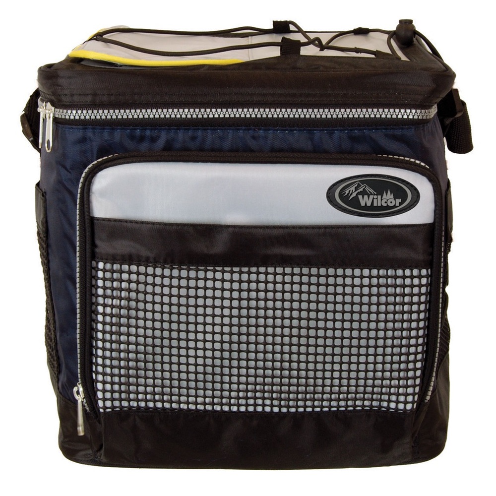 🥡🥤 Insulated Cooler Bag - holds 24 cans / cooler durable travel Wilcor lunch box